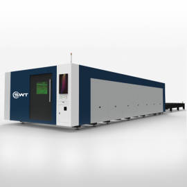 Full protective cover fiber laser cutting machine